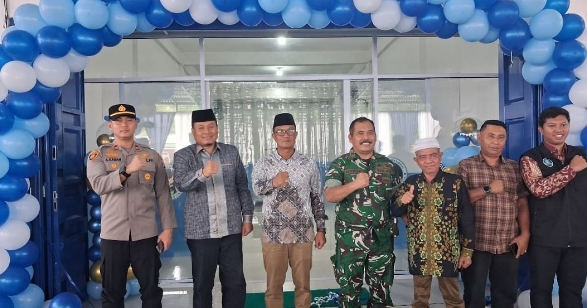 Camat Singingi Hilir Resmikan SPPG Yayasan Kuansa Nusantara Berdikari di Desa Petai